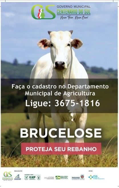 AGRICULTURA - VACINA CONTRA BRUCELOSE - 2022