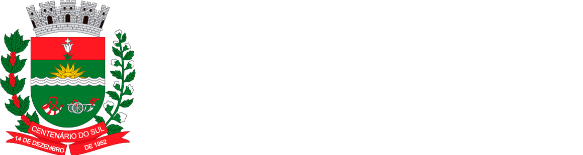 Logotipo Prefeitura Municipal de Centenário do Sul